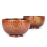 Wooden Japanese-Style Rice, Soup & Salad Bowl - Image 4