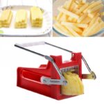 2-Blade Stainless Steel Potato Cutter & Veggie Chopper – Kitchen Tool