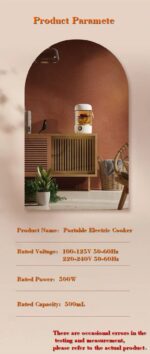 110V220V Smart Electric Stew Cooker Personal Portable Electric Stew Pot - Image 5