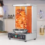 Shawarma Grill Machine, 13 Lbs Capacity, Chicken Shawarma Cooker Machine With 2 Burners, Electric Vertical - Image 3