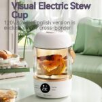 110V220V Smart Electric Stew Cooker Personal Portable Electric Stew Pot - Image 7