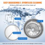 Shawarma Grill Machine, 13 Lbs Capacity, Chicken Shawarma Cooker Machine With 2 Burners, Electric Vertical - Image 2